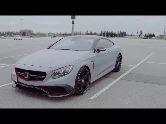 vlog 1: 最适合日常驾驶的奔驰超级轿跑车?brabus s63 amg coupe评测